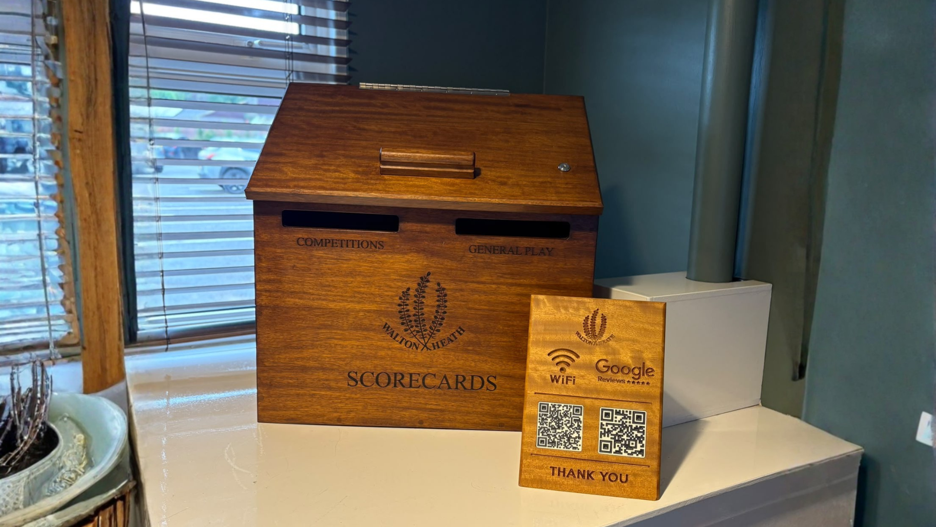 Golf scorecard box | Signs 4 Golf