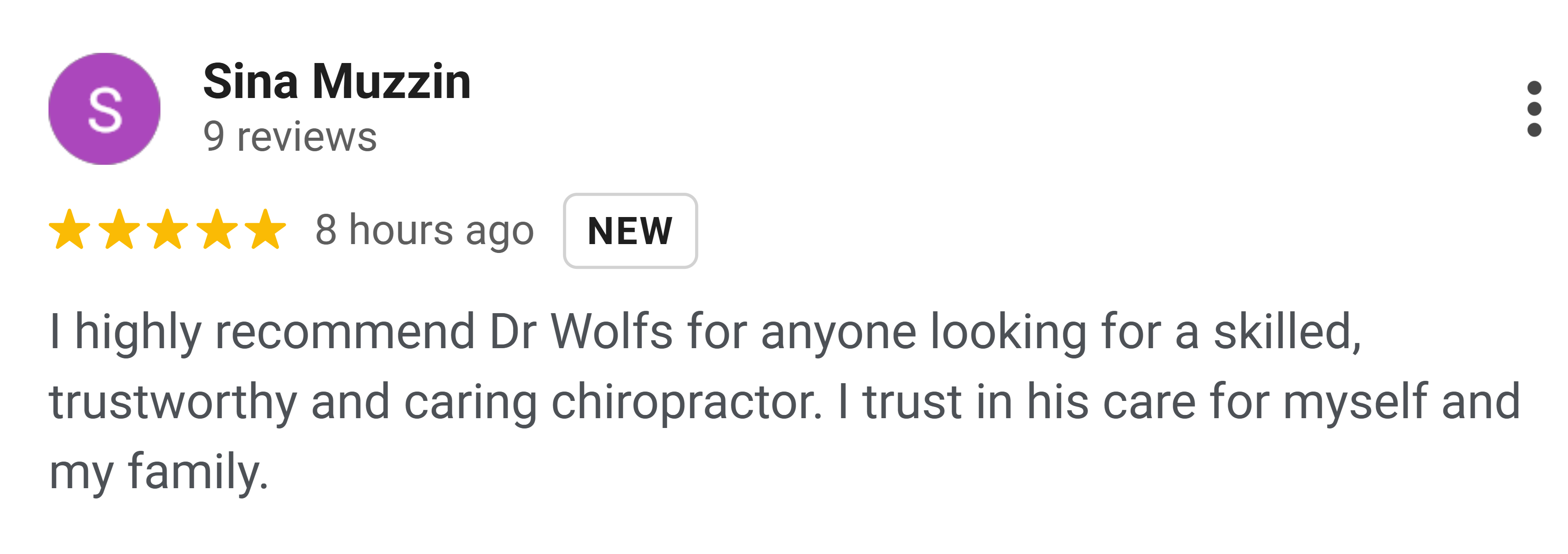 Google Review 5