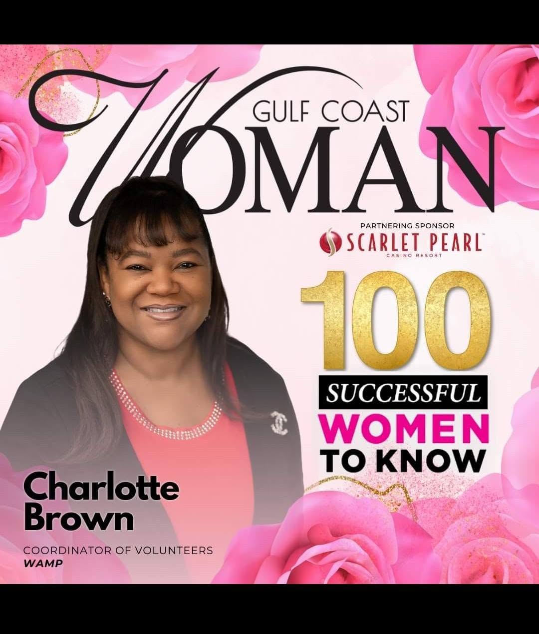 Charlotte Brown award recognition