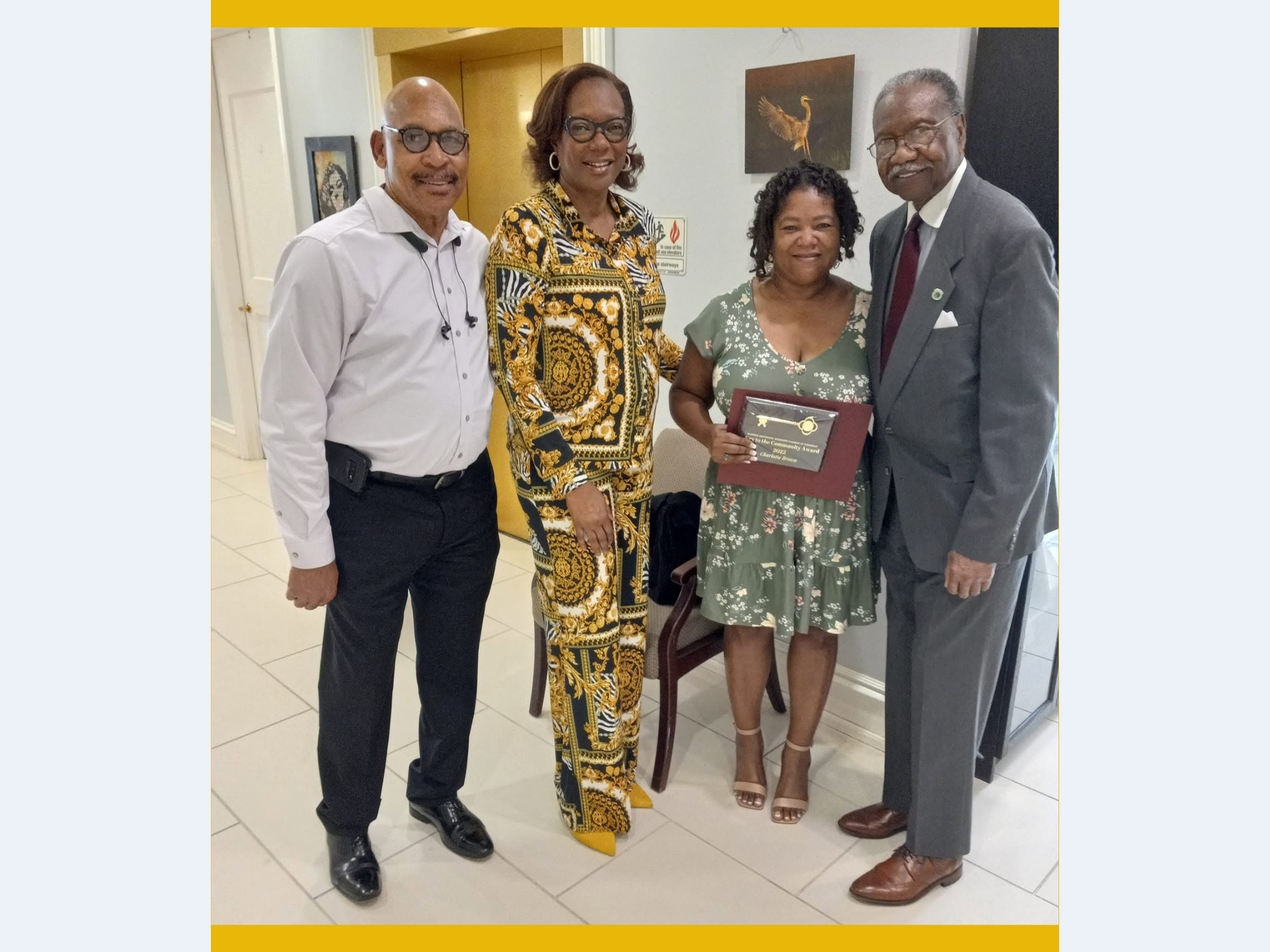 We Are Moss Point recognition moment