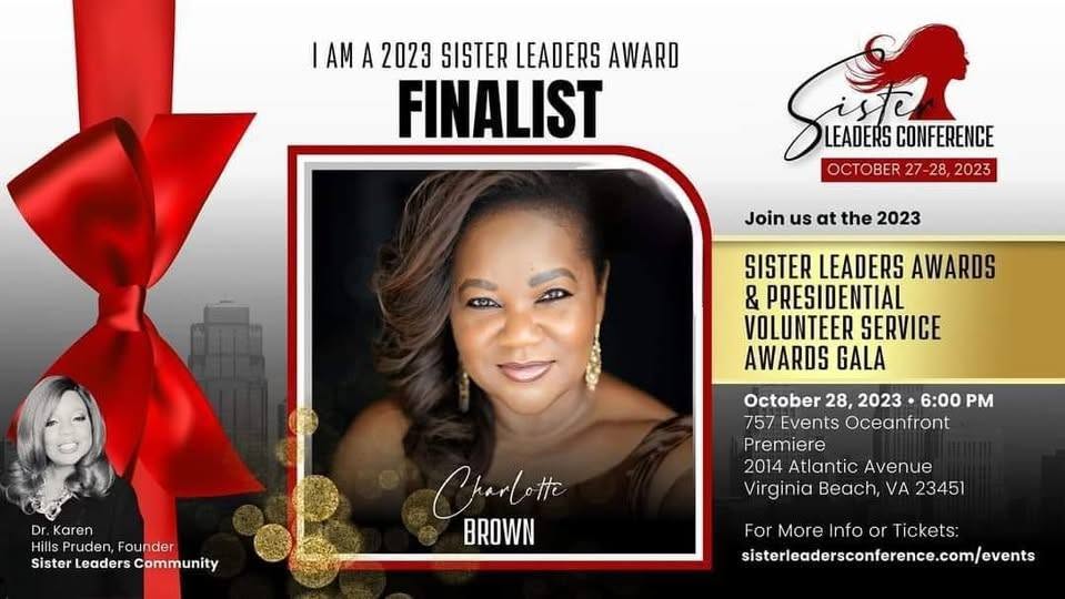 Charlotte Brown award recognition