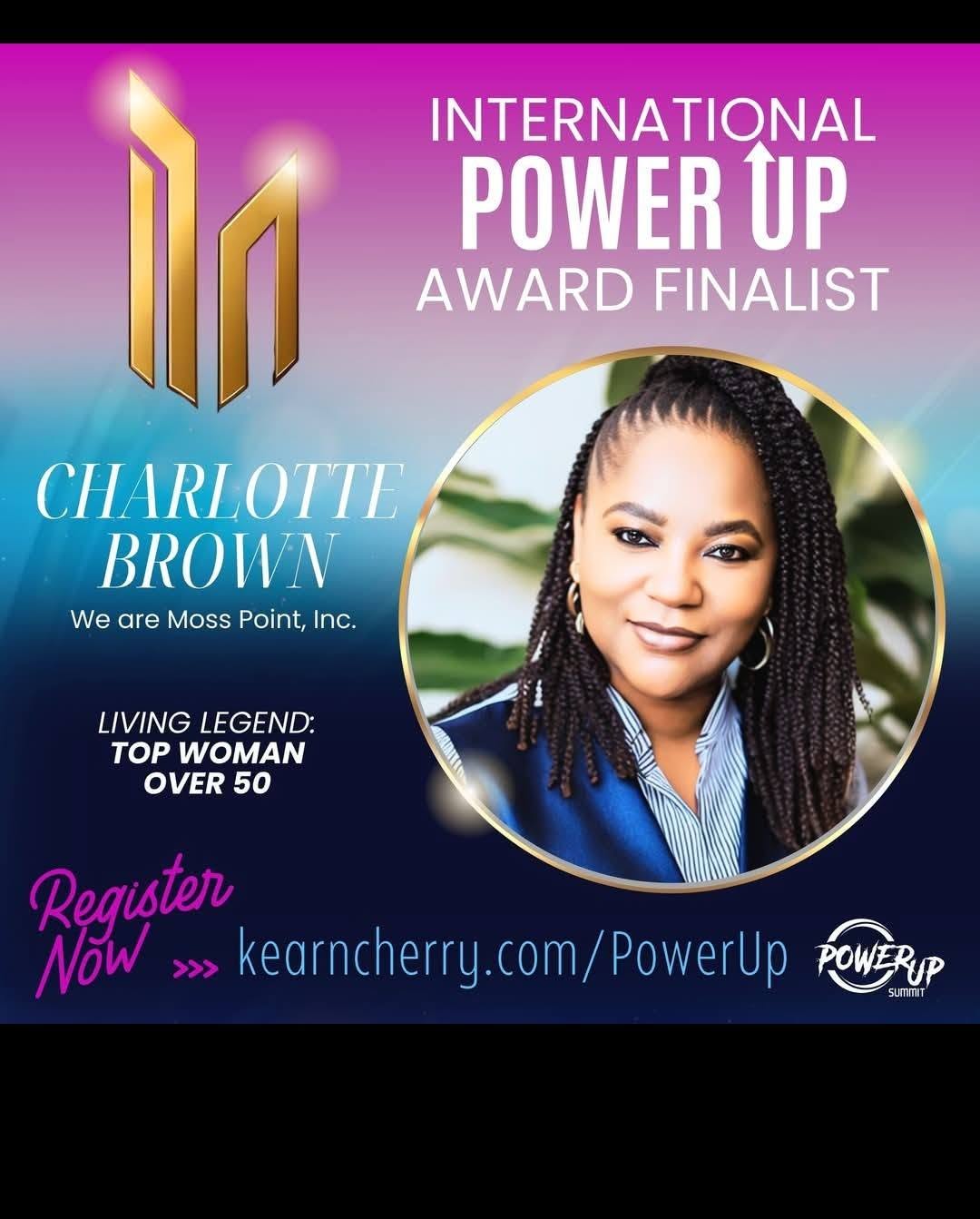 Charlotte Brown award recognition