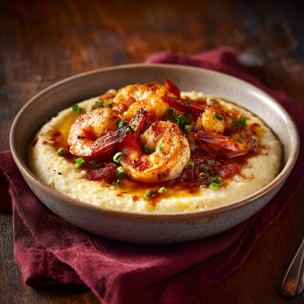 Shrimp and grits at Kitchen Pride East