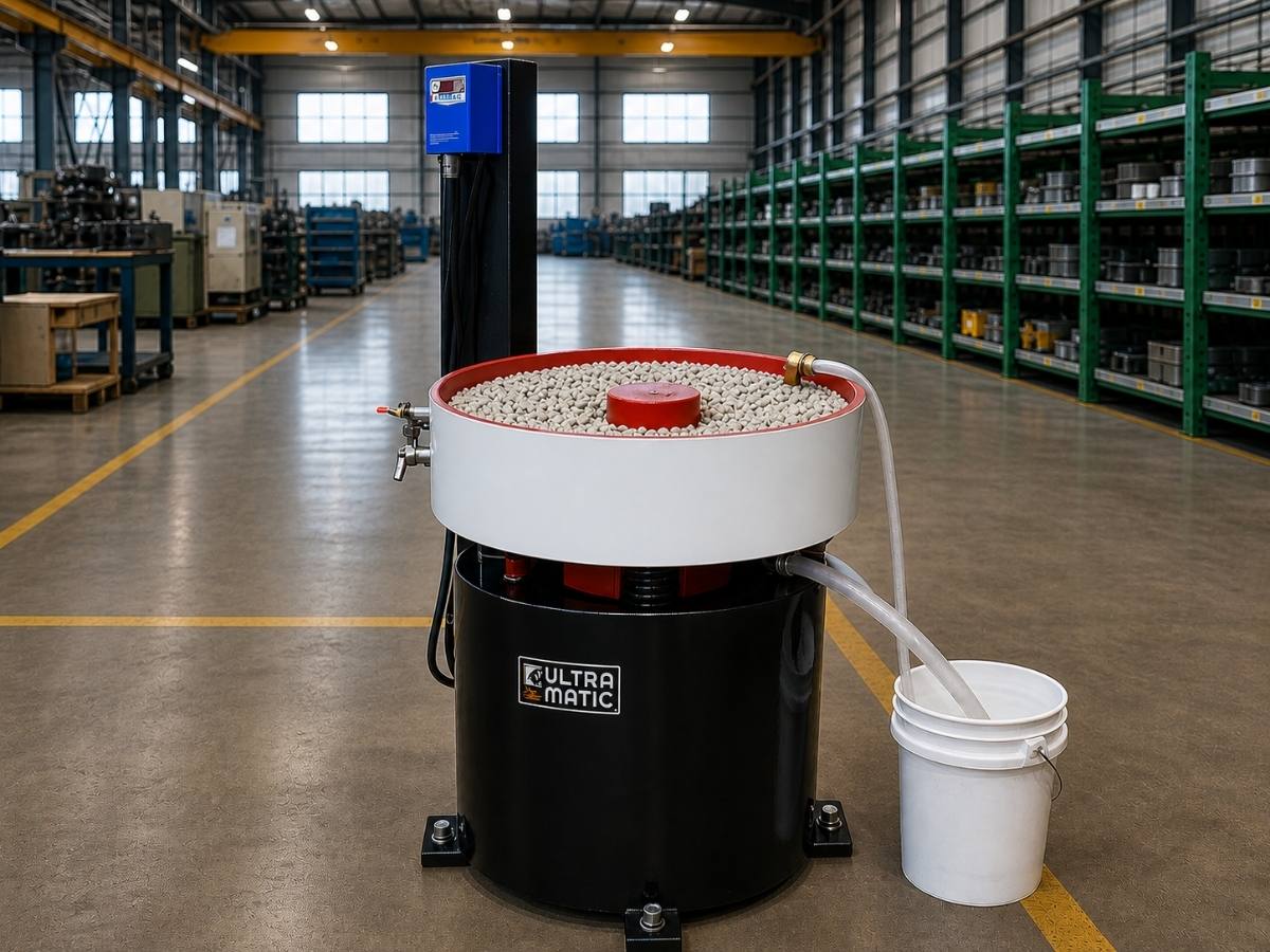 Vibratory bowl machine