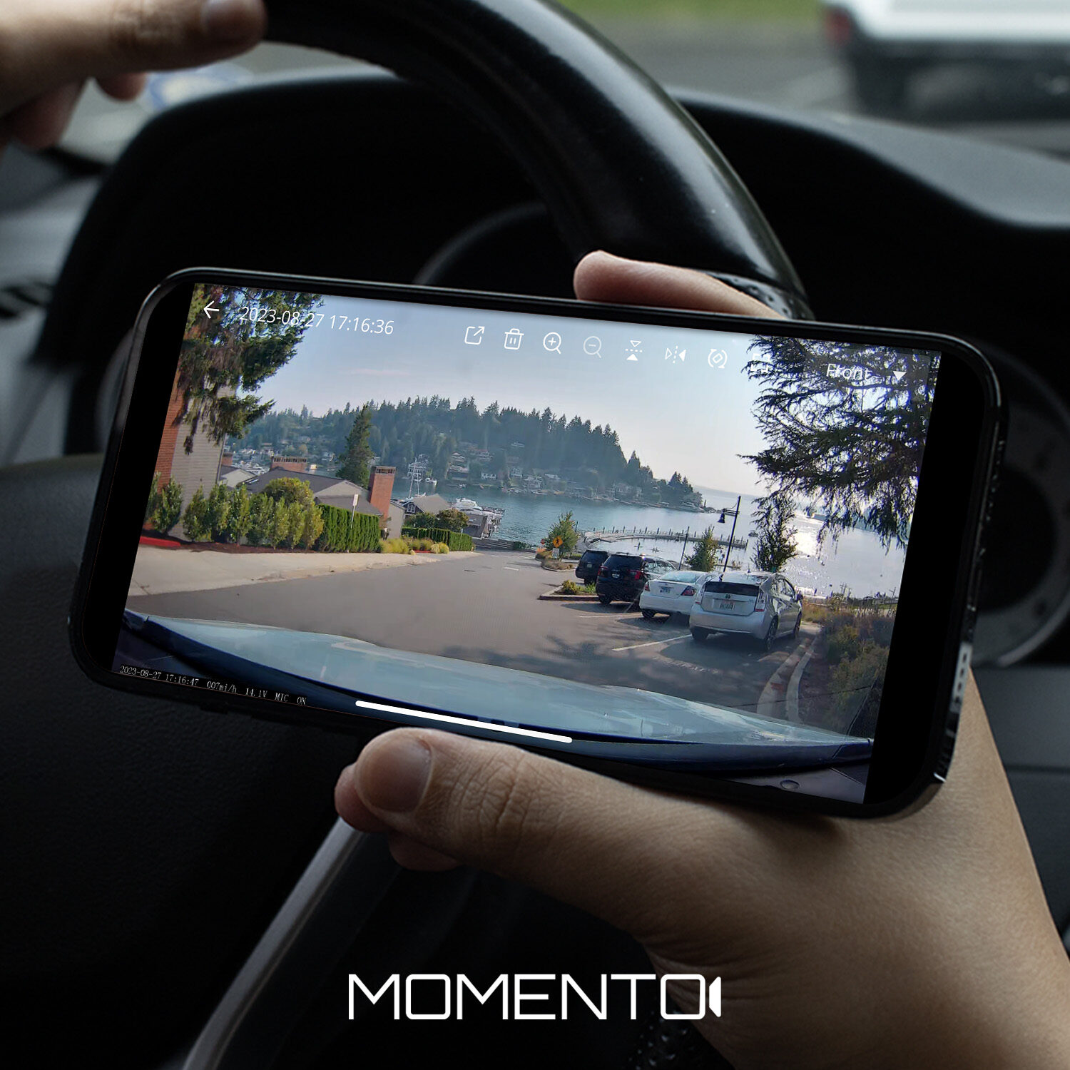 M8 MAX 4K Dash Cam