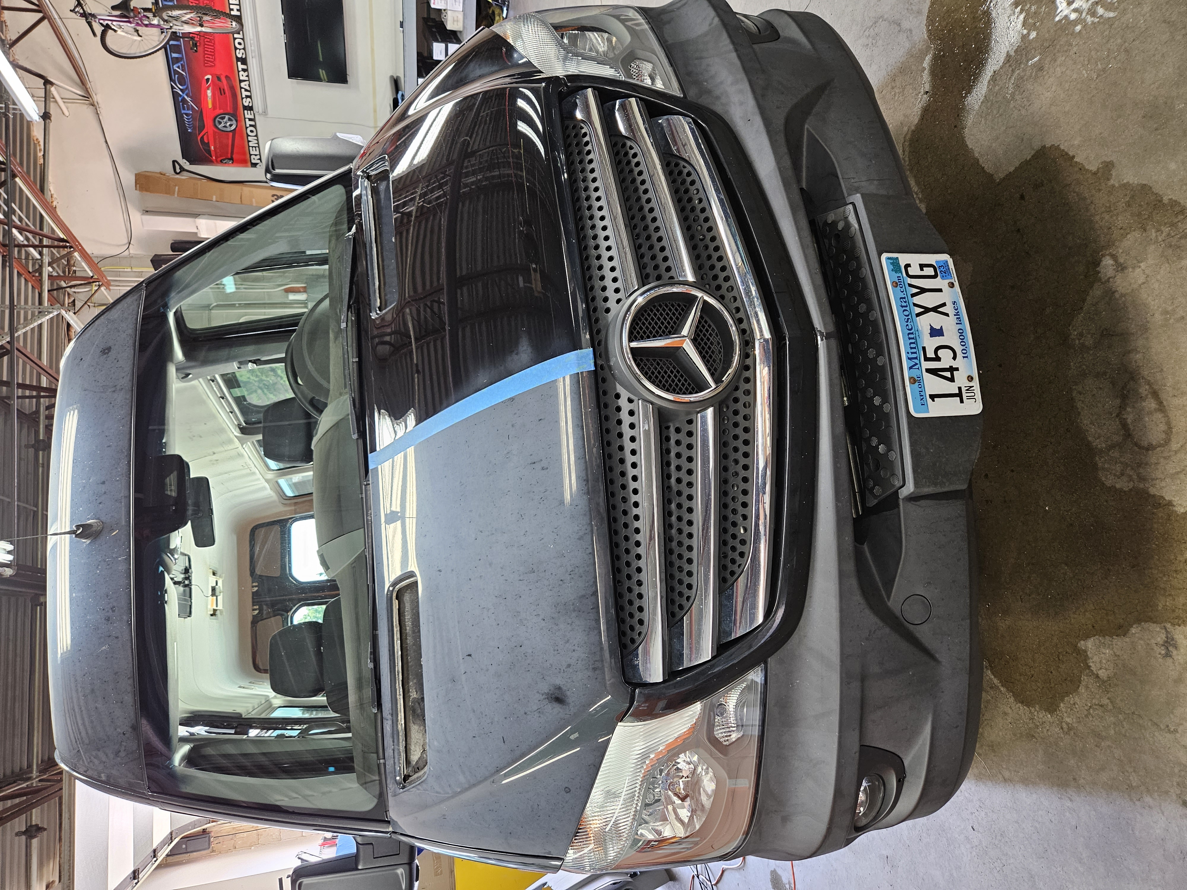 Ceramic coating gloss finish