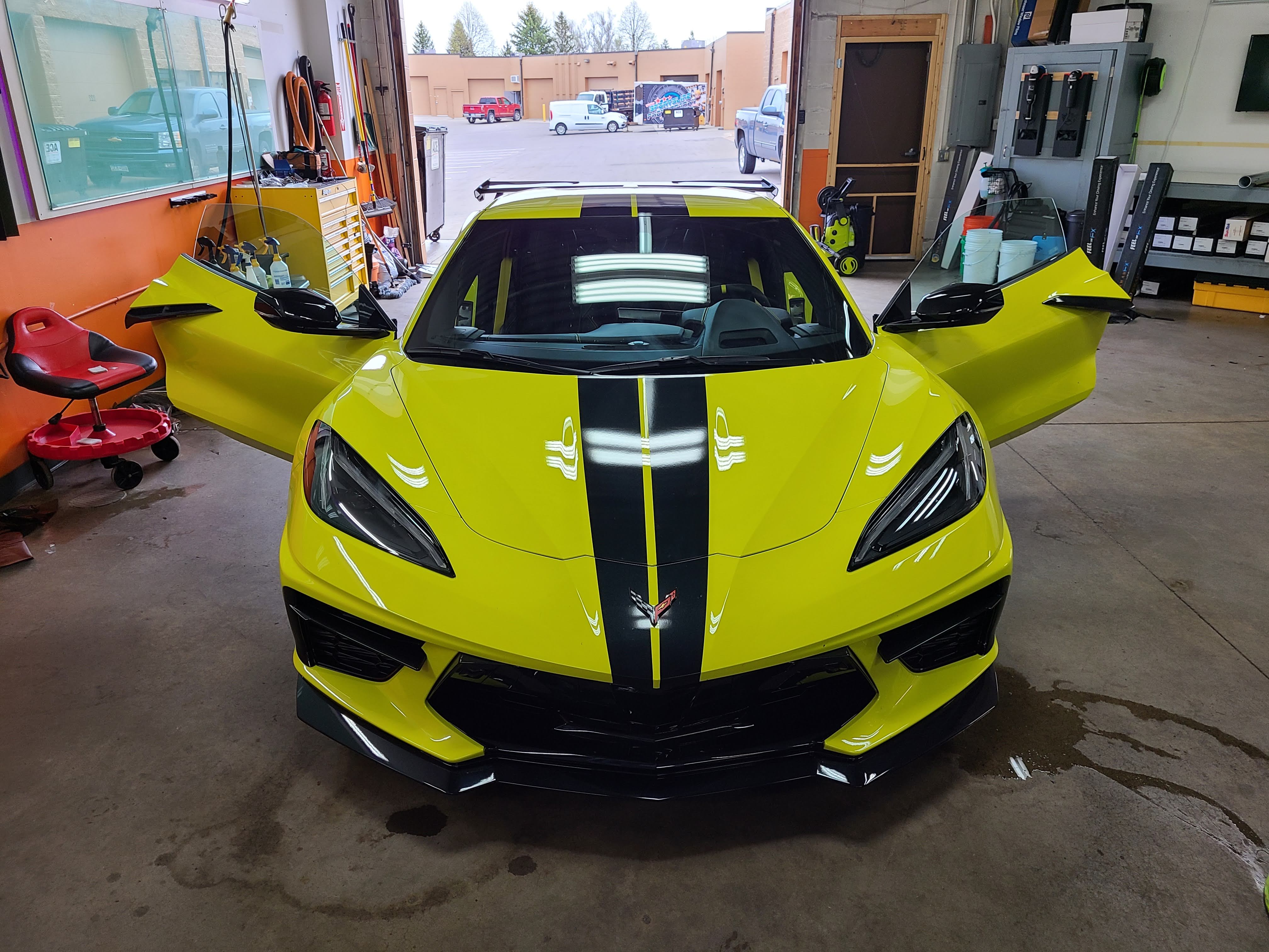 Ceramic coating wet look