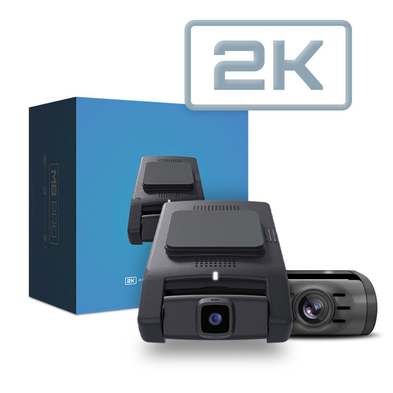 M8 PRO 2K QHD Dual Dash Camera