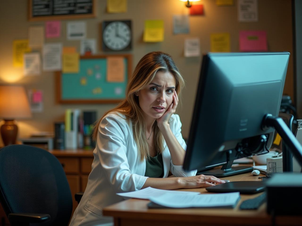 Overwhelmed dental front desk