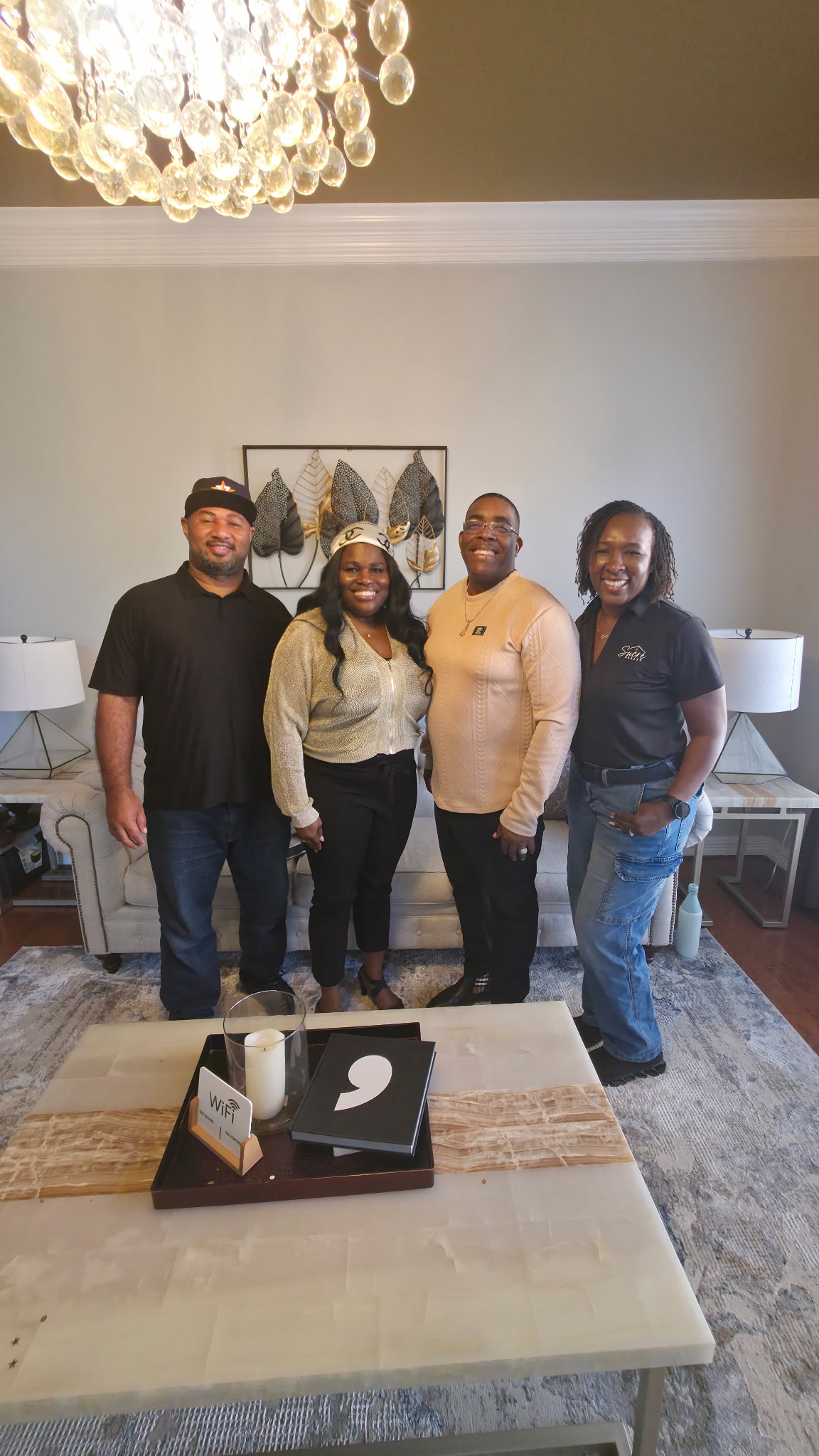 Jackie and Orlando with Patrina and Charles White