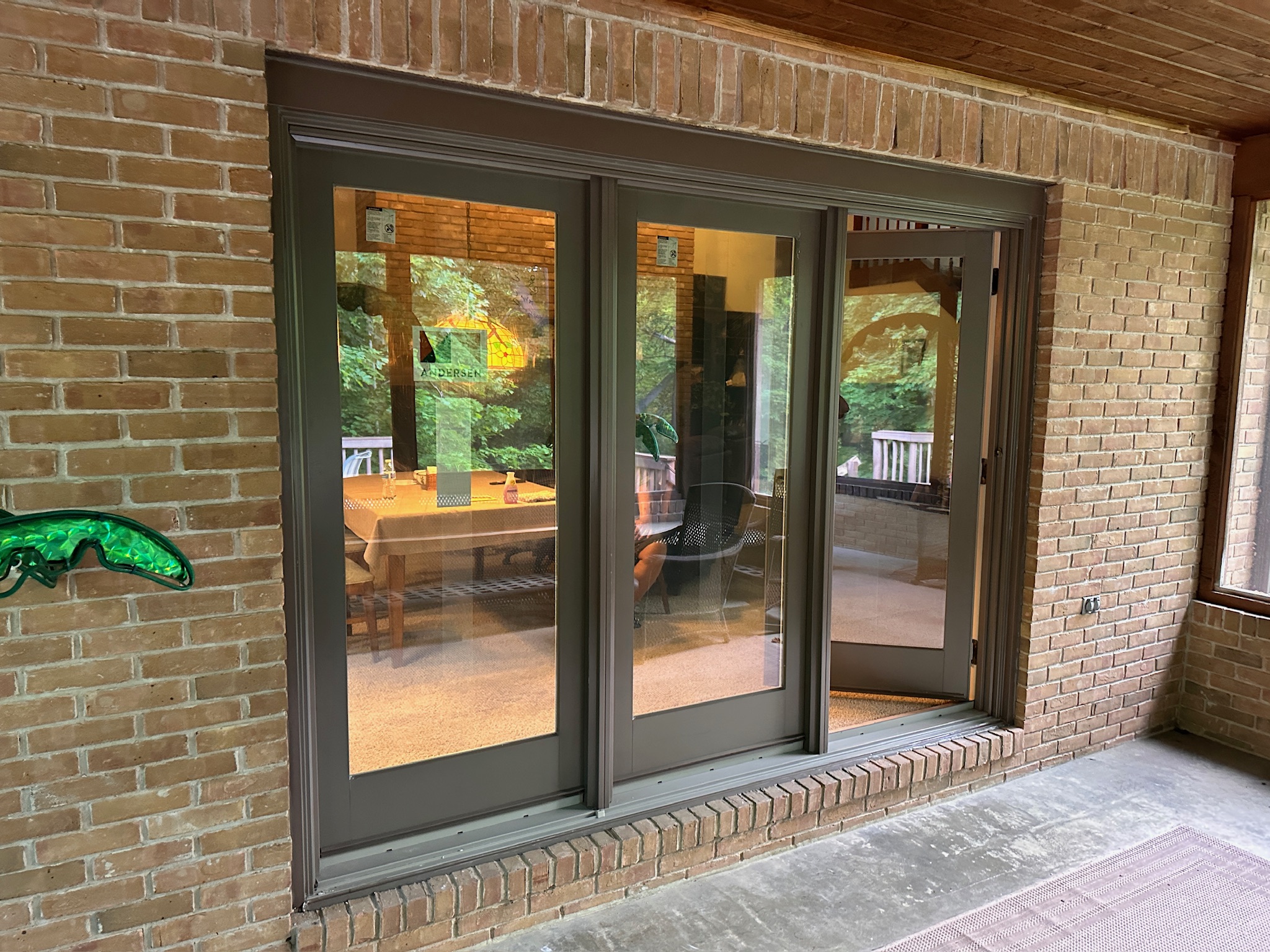 Andersen E-Series Patio Door installation by New View Cincy