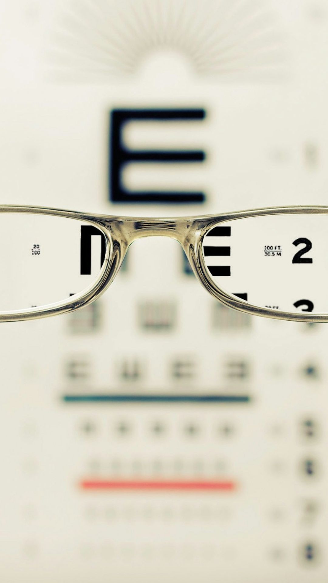 image of an eye exam chart