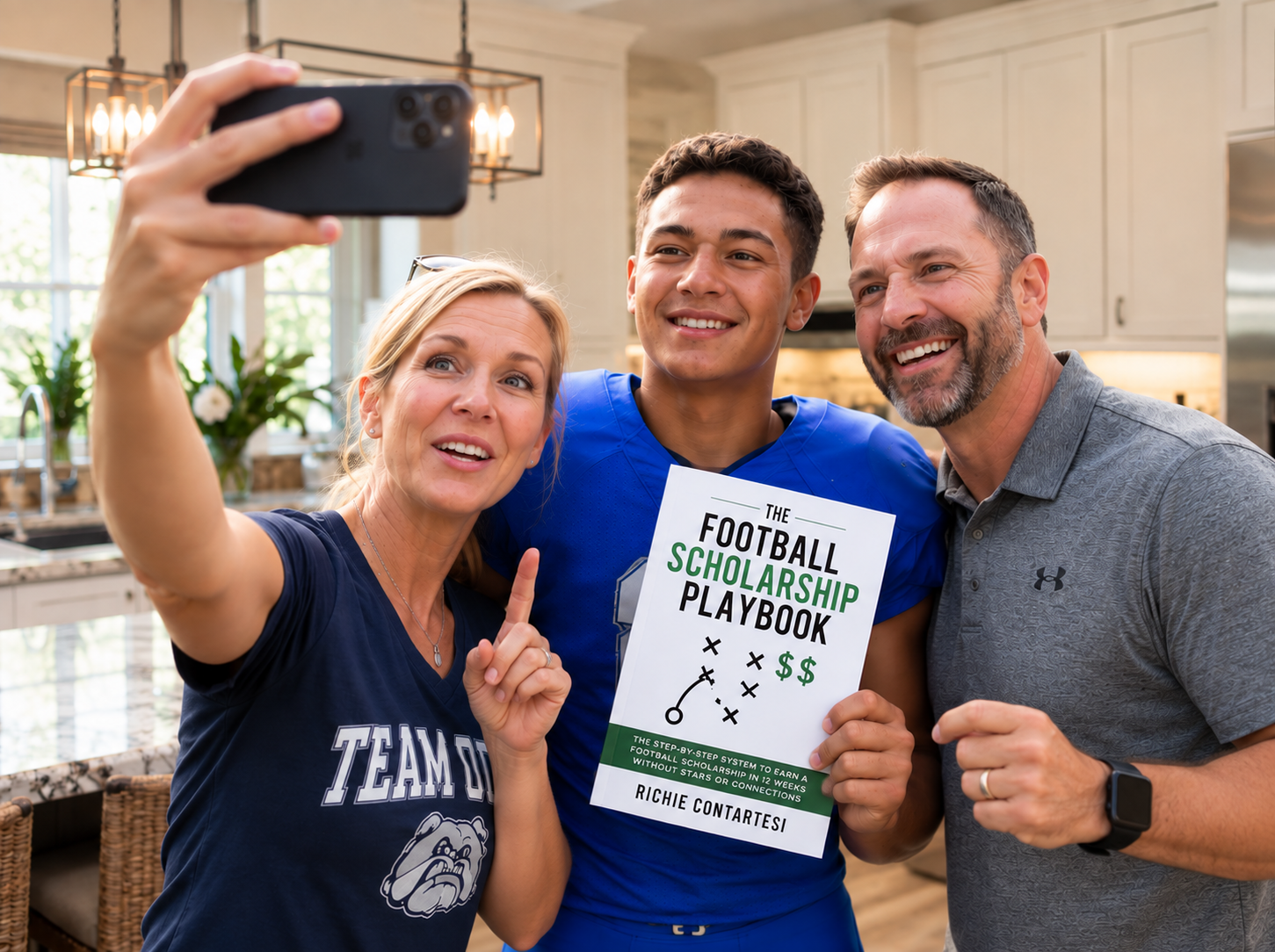 Grab your phone, athlete, and the book