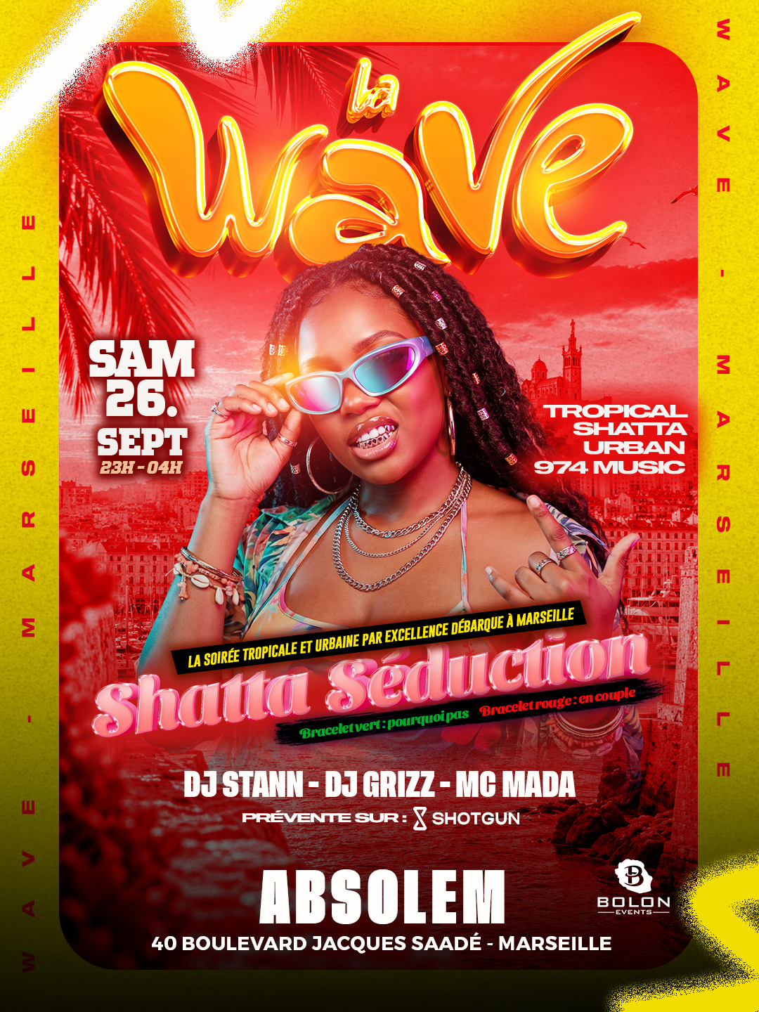 Flyer La Wave Marseille 26 septembre