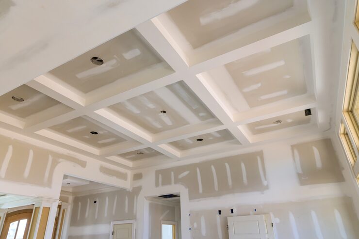 Drywall and interior finishing work