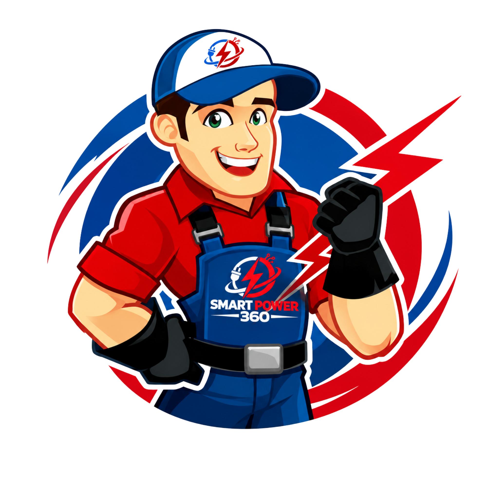 Smart Power 360 electrical mascot