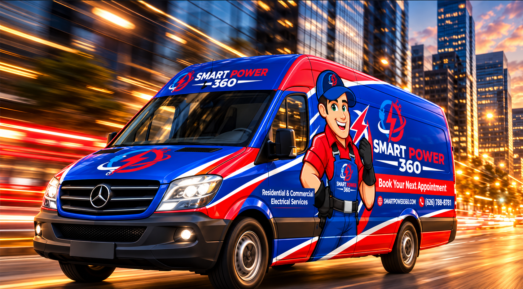 Smart Power 360 service van