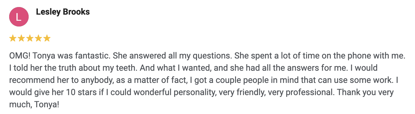 Client review 9