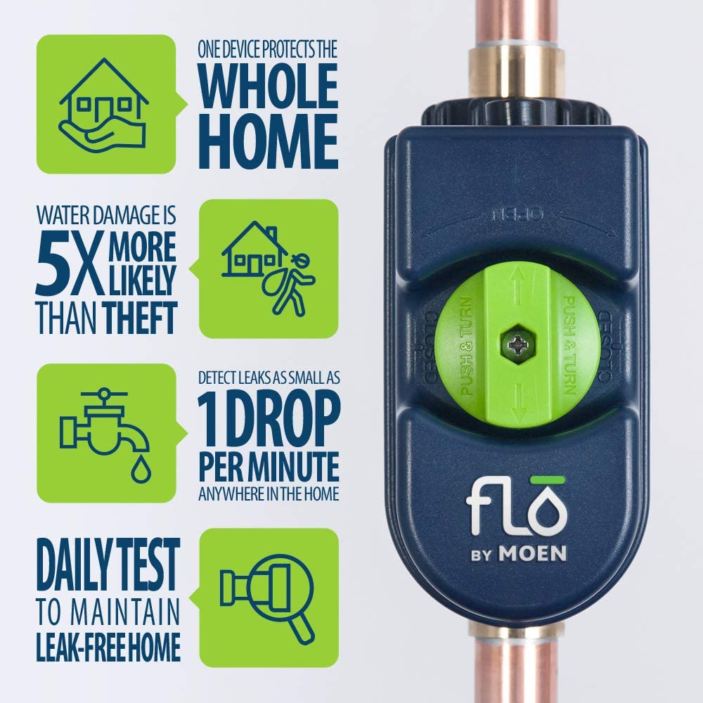 Moen Flo Smart Water Monitor installed by OX Plumbing