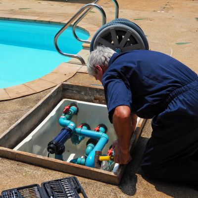 Landscape construction in Hancock county Mississippi