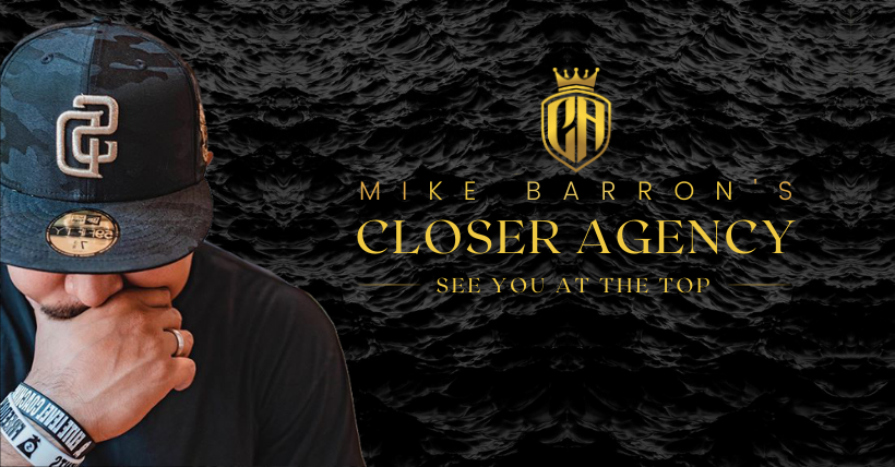 Mike Barron, Mike Barron Closing Agency, Closing Academy, Limelight Media, Sales and Closing Academy, VT Masterclass, High Ticket Coaching, High Ticket Masterclass