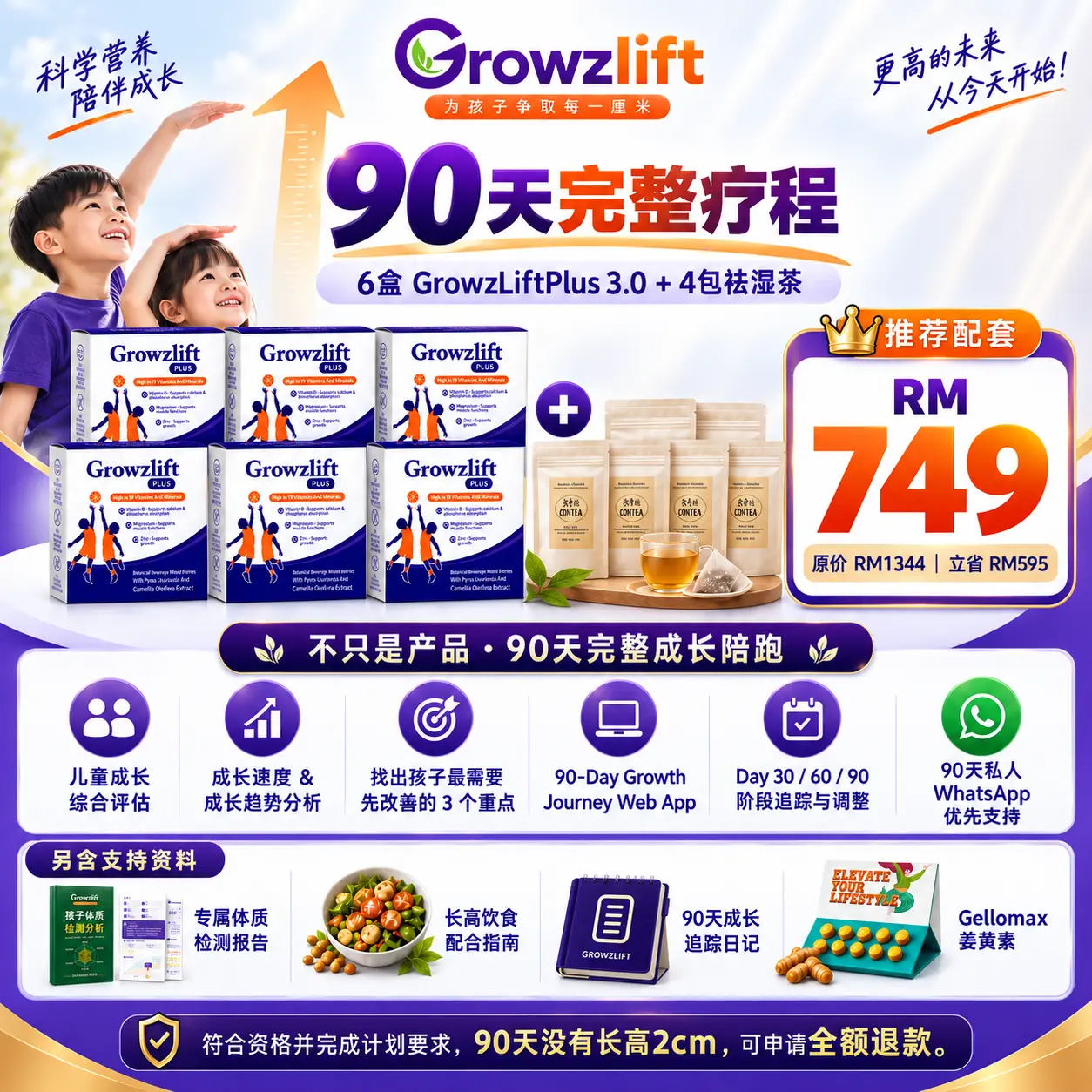 GrowzLiftPlus 3.0 90天套装