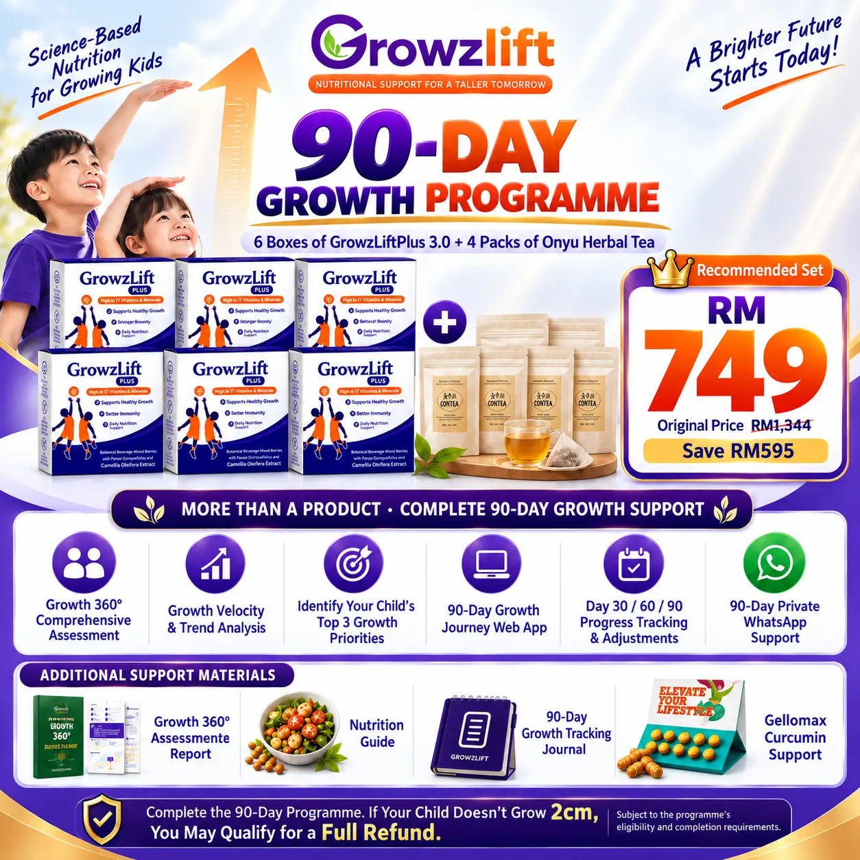 GrowzLiftPlus 3.0 90-Day Set
