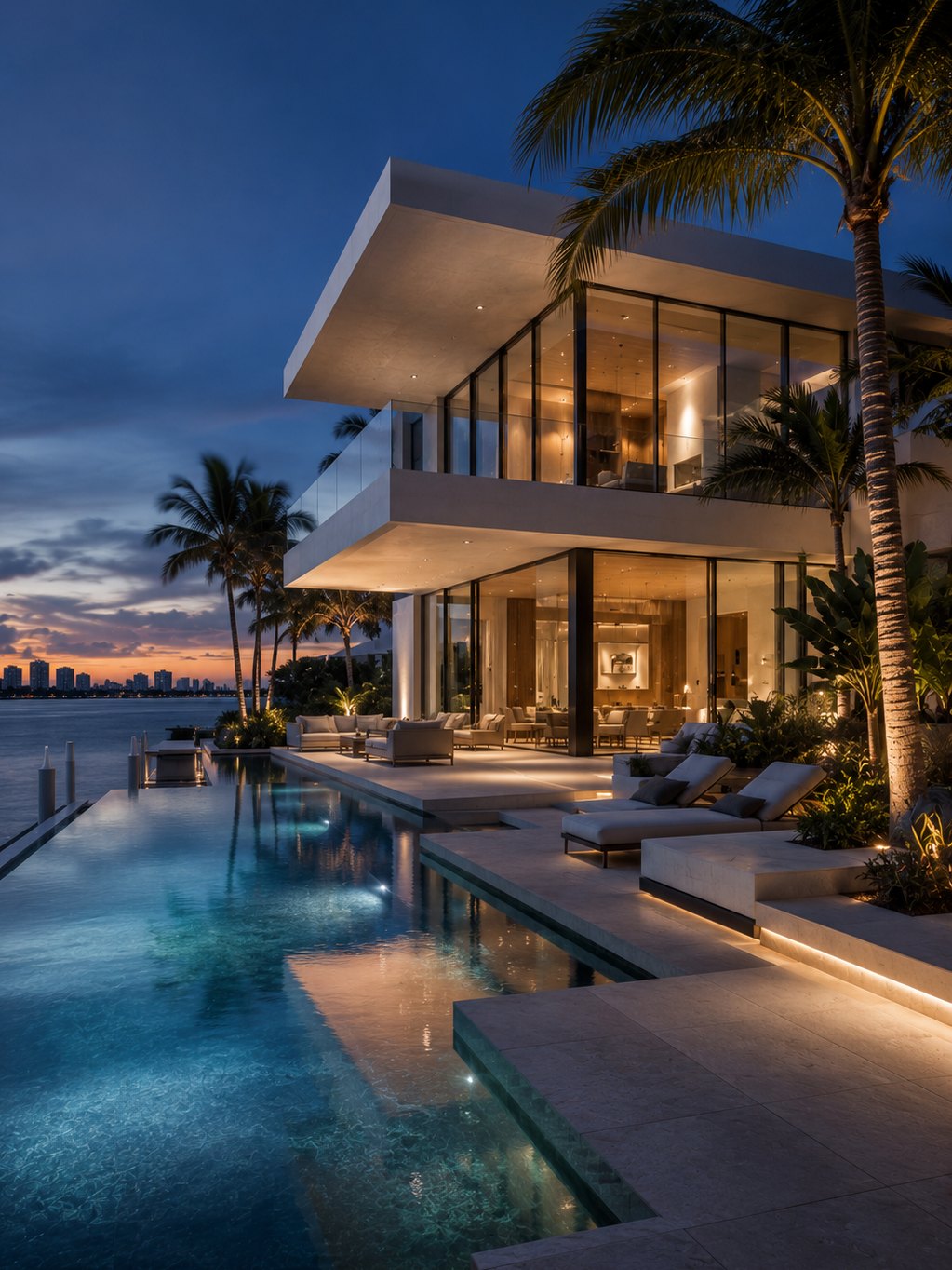 Coastal modern home in Miami