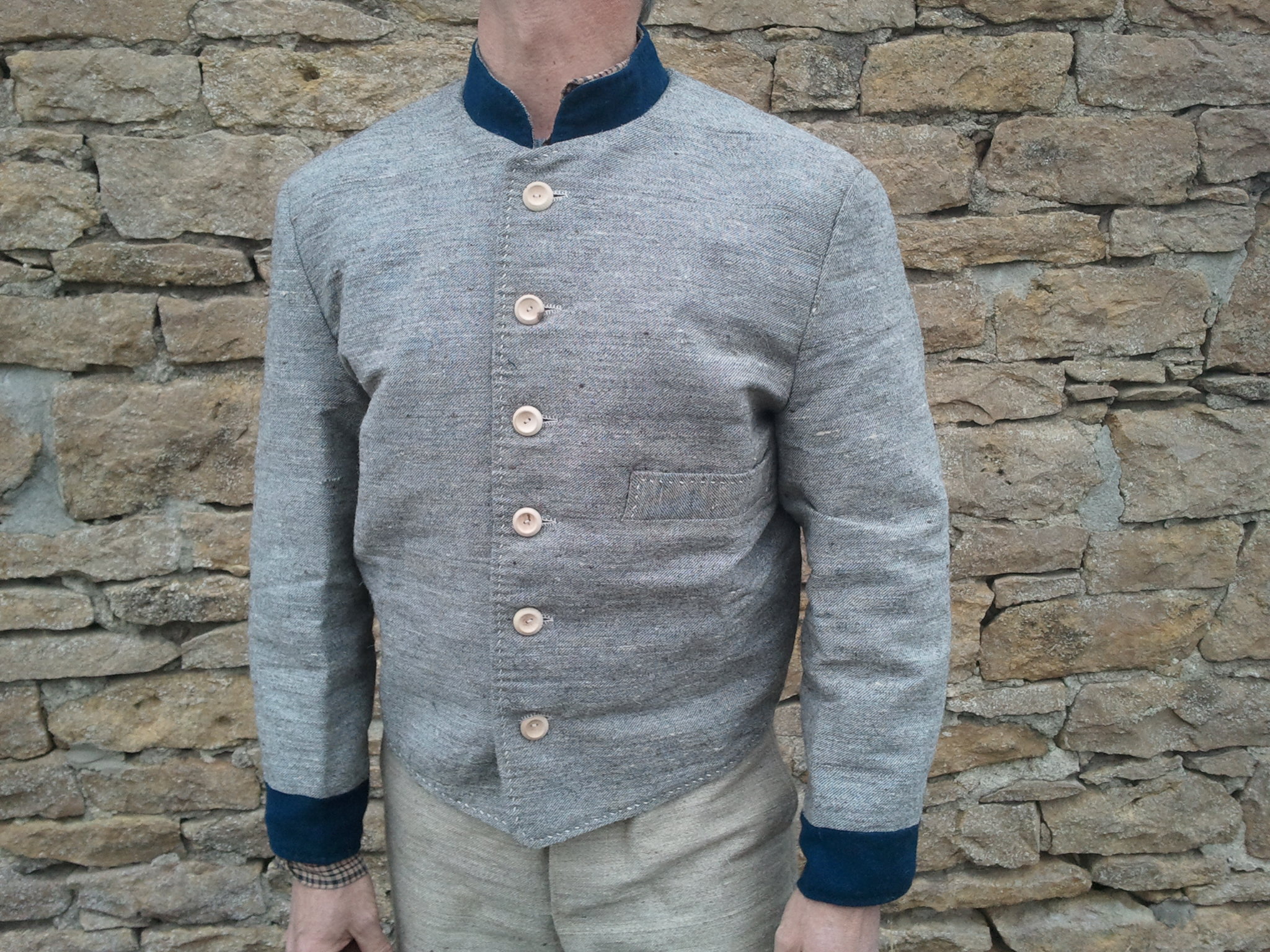 Columbus depot Infantry Jean Wool shell jacket for reenactments