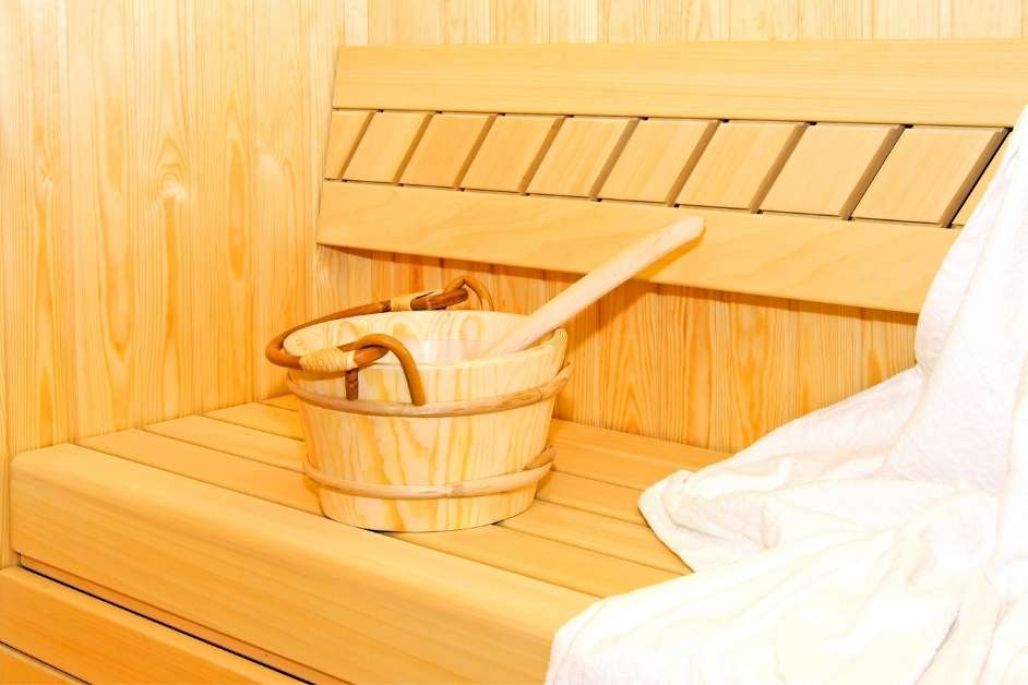 Pre-built sauna installation in South Florida