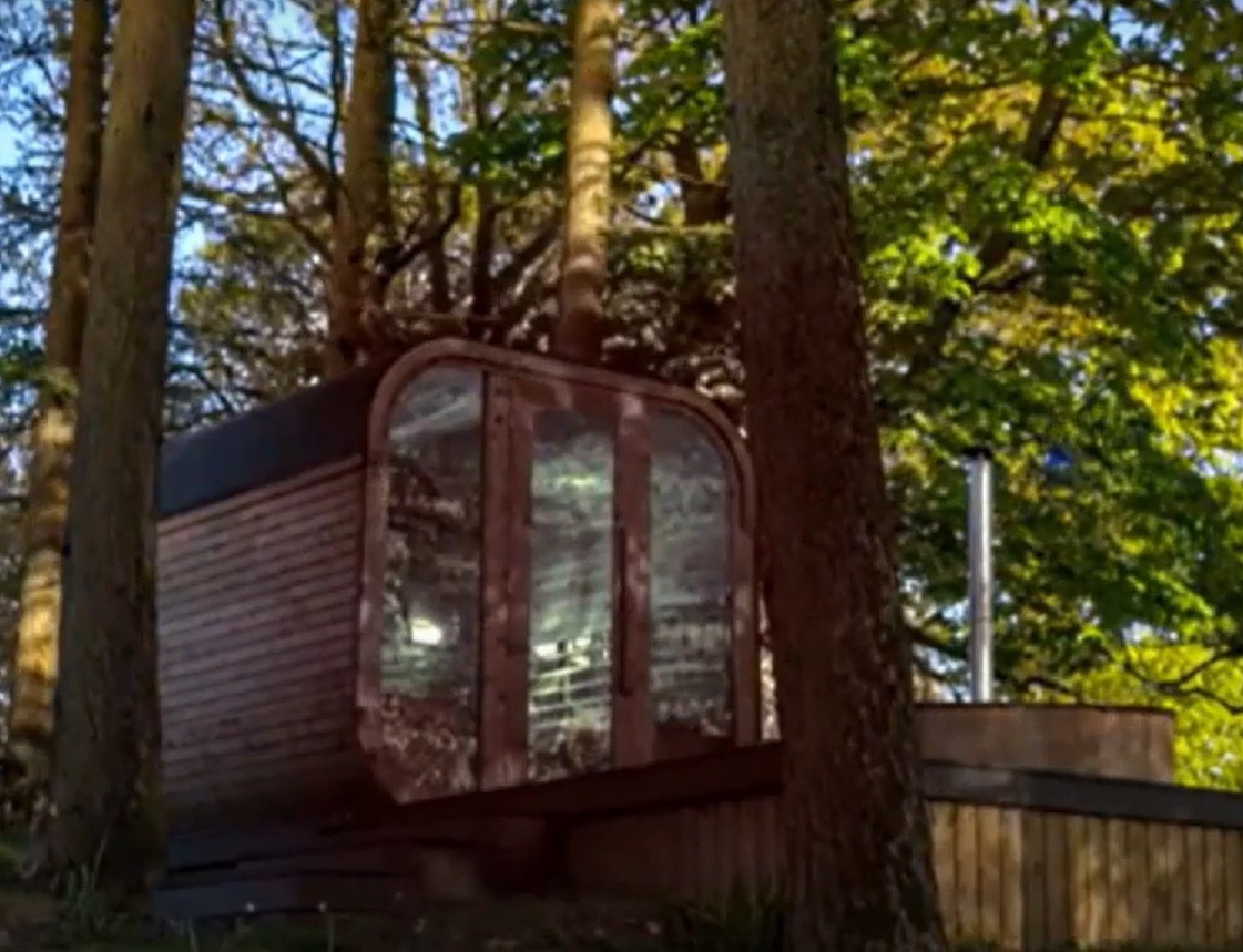 Outdoor Sauna Installation