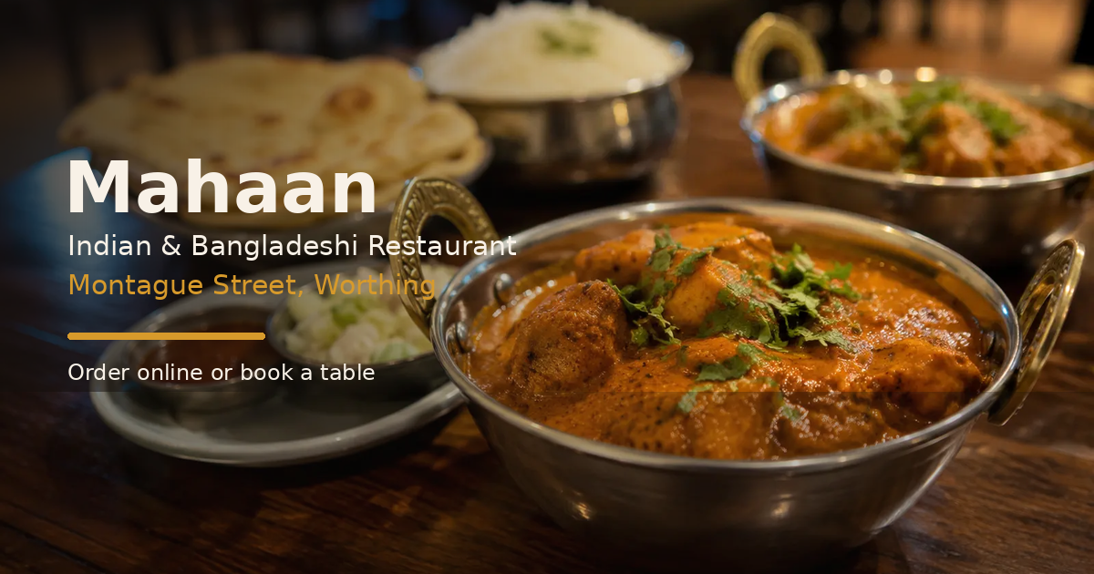 Mahaan Restaurant in Worthing