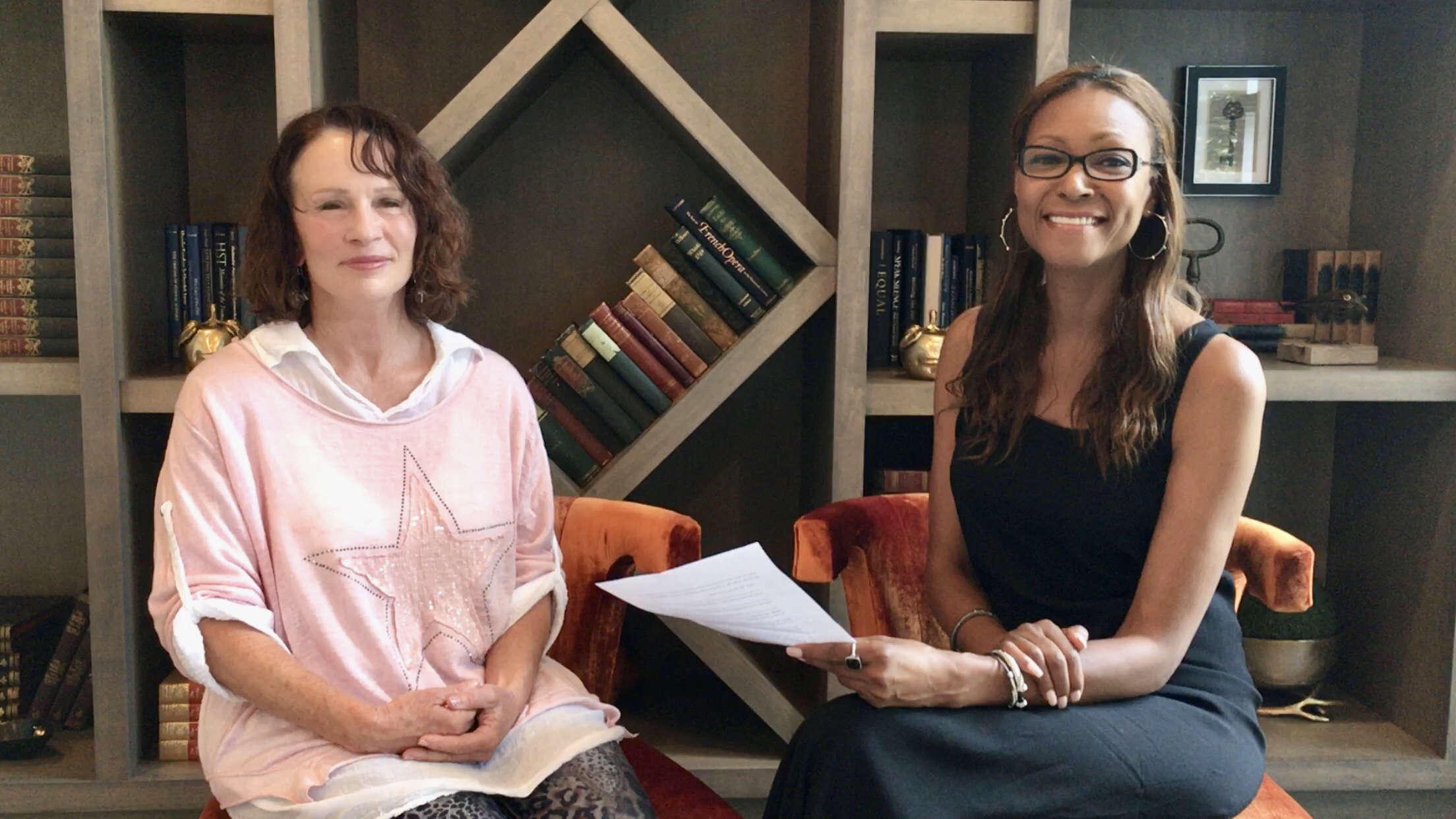 Chloé Taylor Brown in a coaching conversation with a client