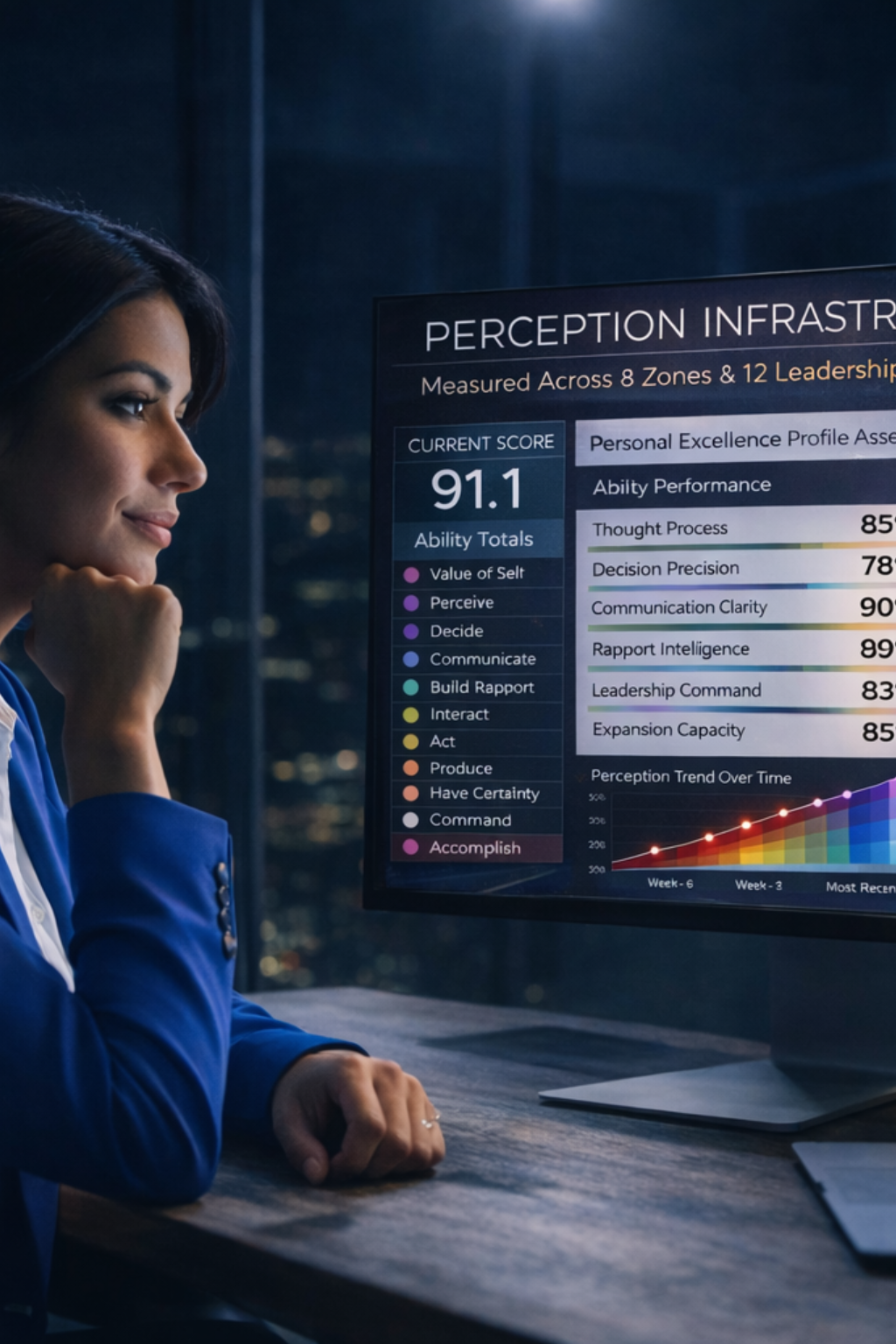 Personal Excellence Profile Assessment diagnostic mirror visual