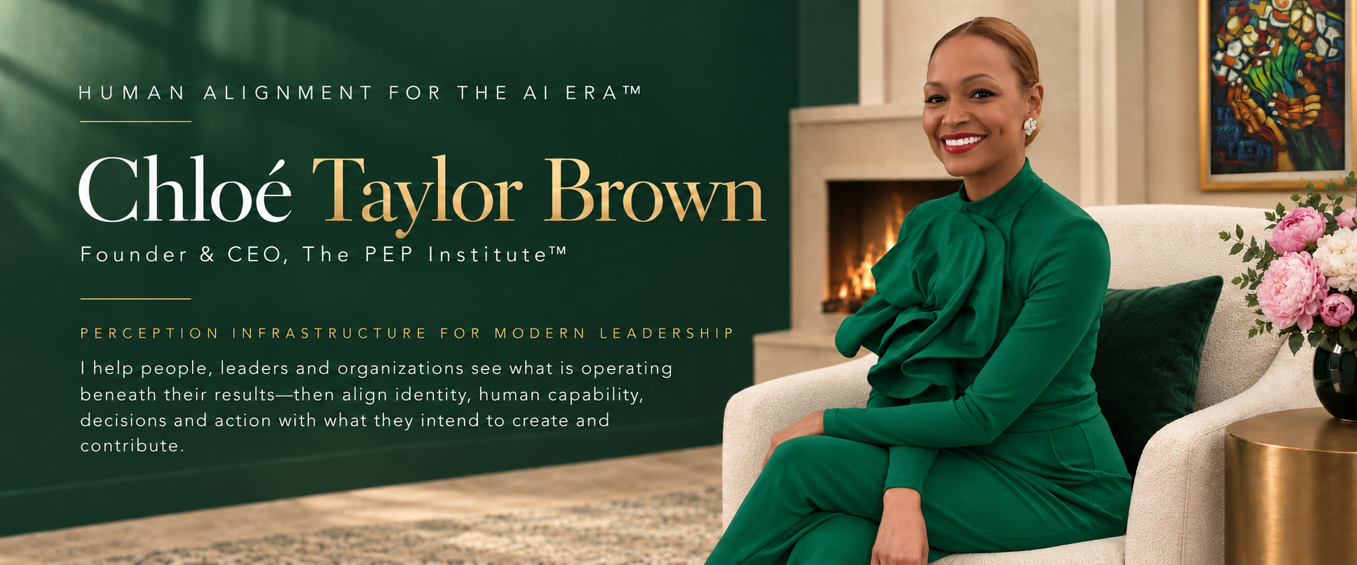 Chloé Taylor Brown, Founder and CEO of The PEP Institute — Human Alignment for the AI Era