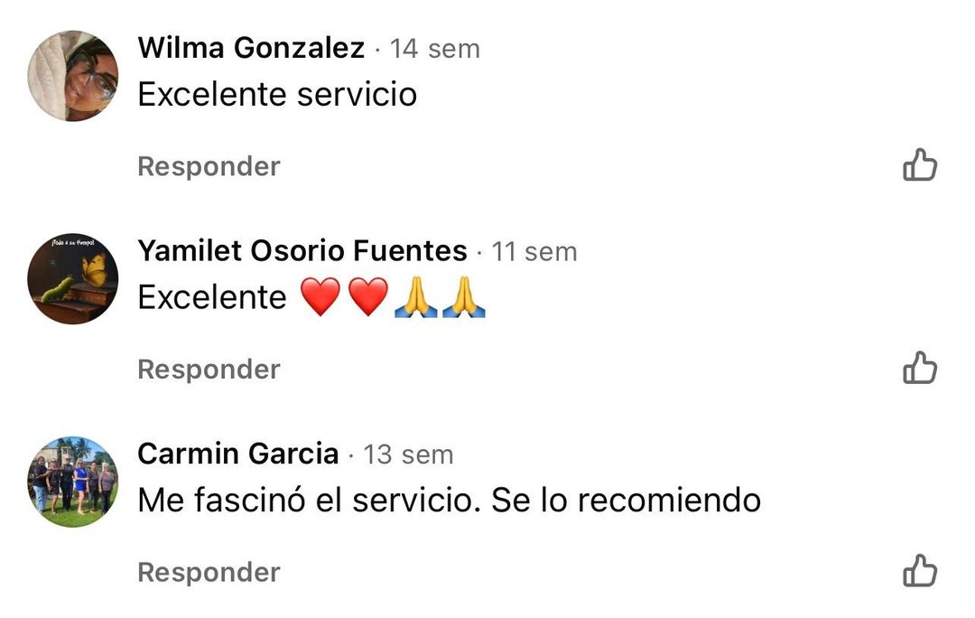 Mensaje de una clienta de MB Skincare Spa