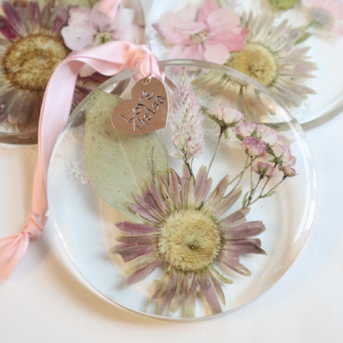 Custom Floral Ornament 