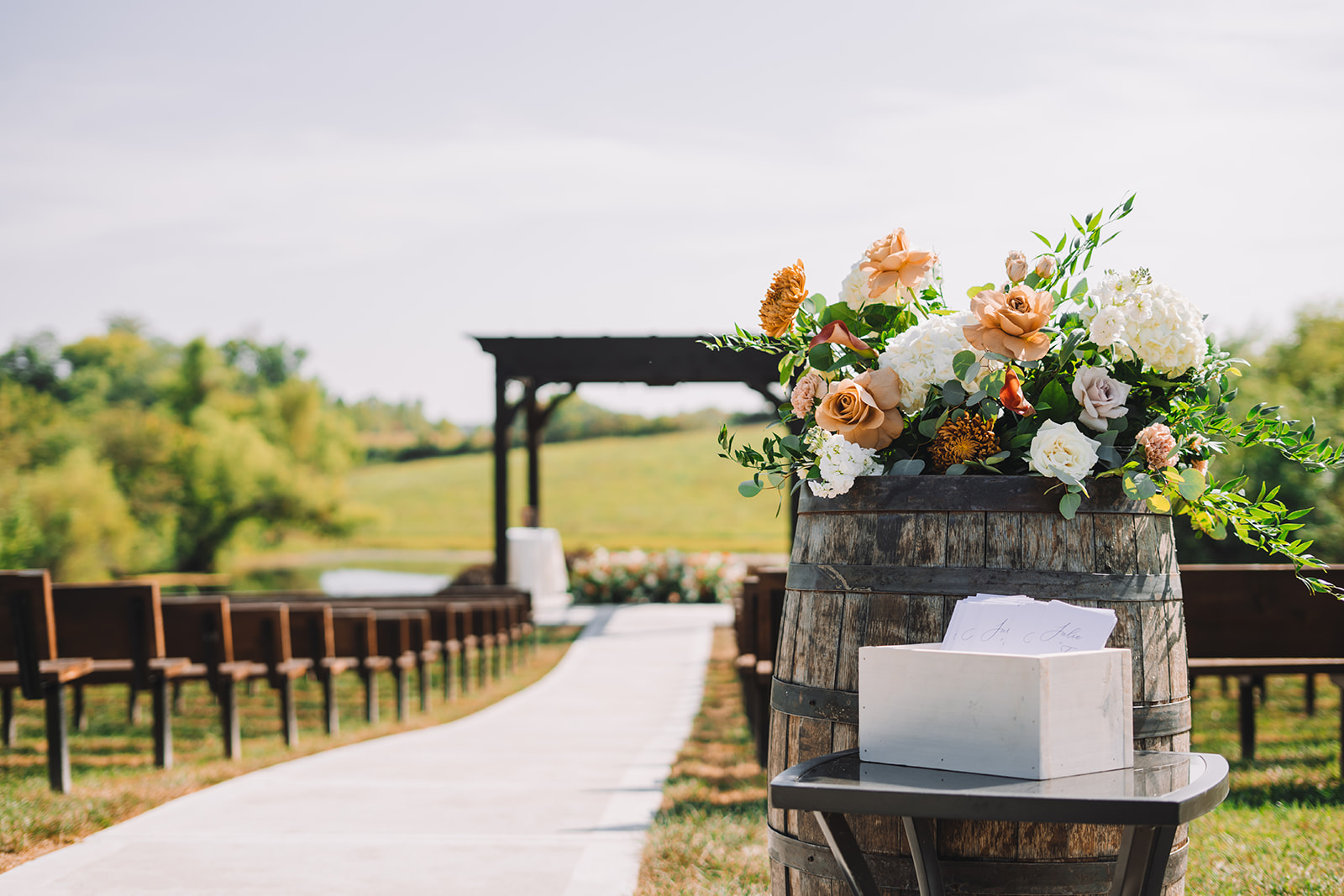 The Ceremony Site at The Bell of Camden Point