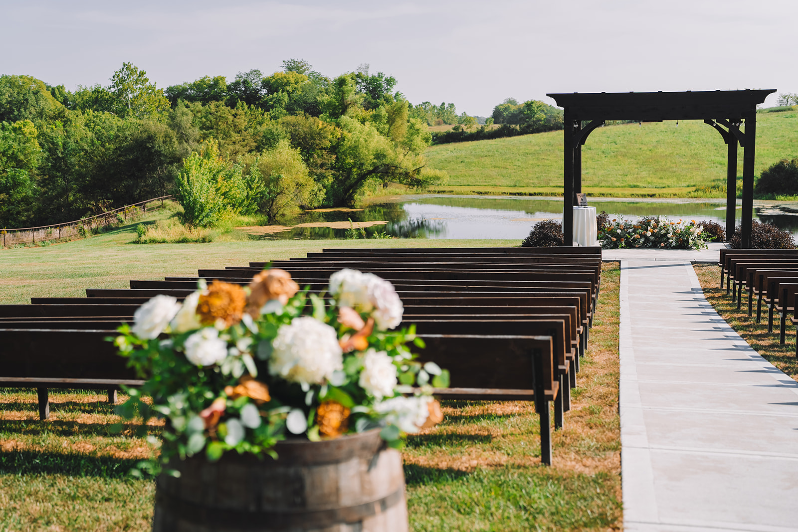 The Ceremony Site at The Bell of Camden Point
