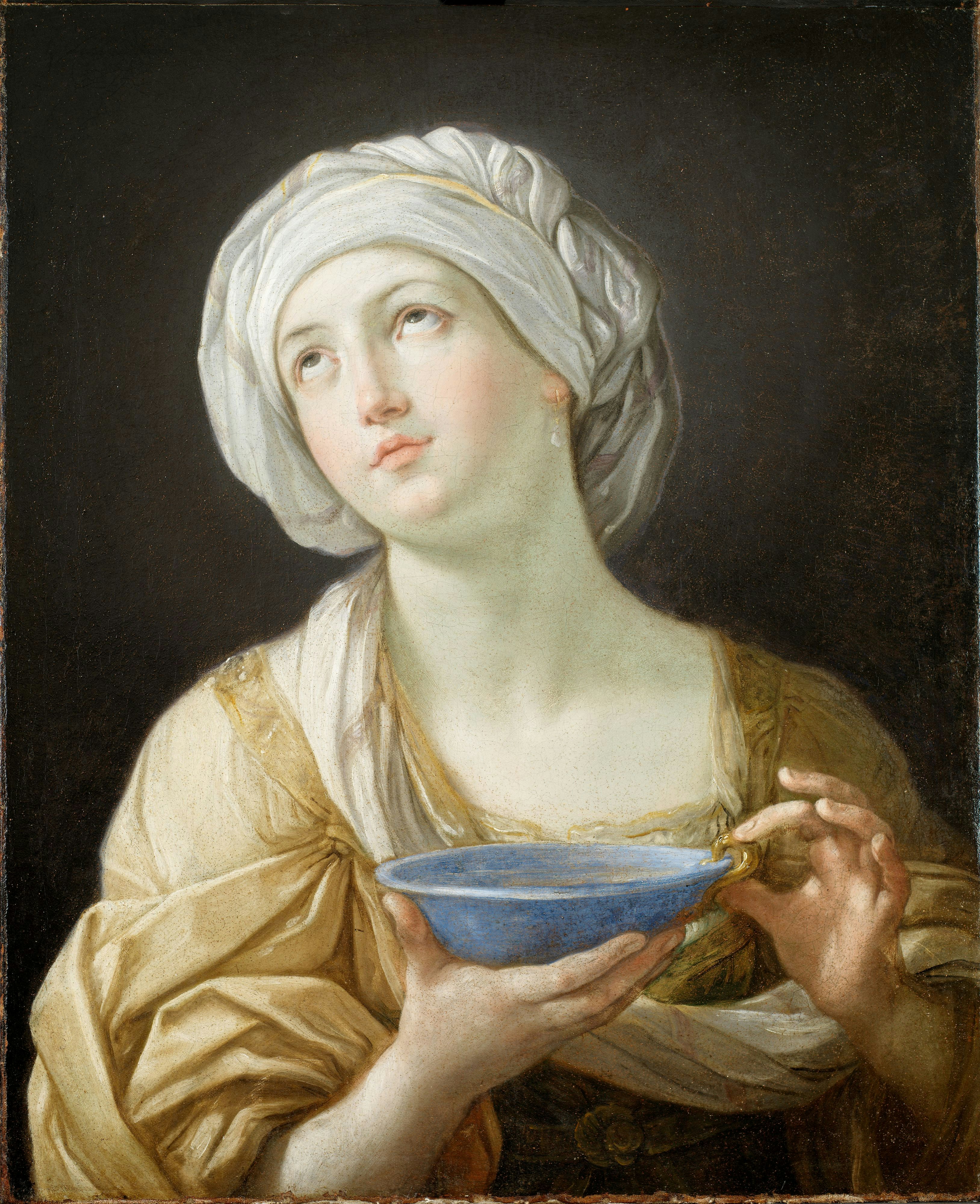 Renaissance image of women rolling her eyes Renaissance image of women rolling her eyes