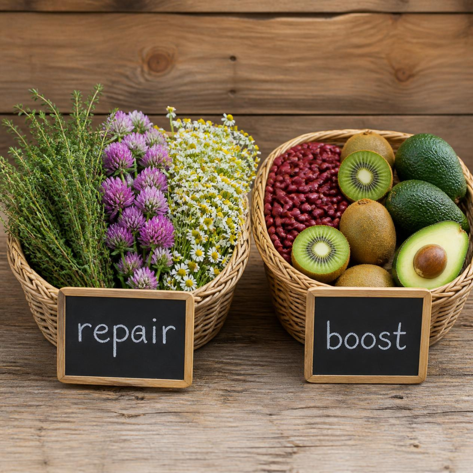 Repairing Herbs & Boosting Foods