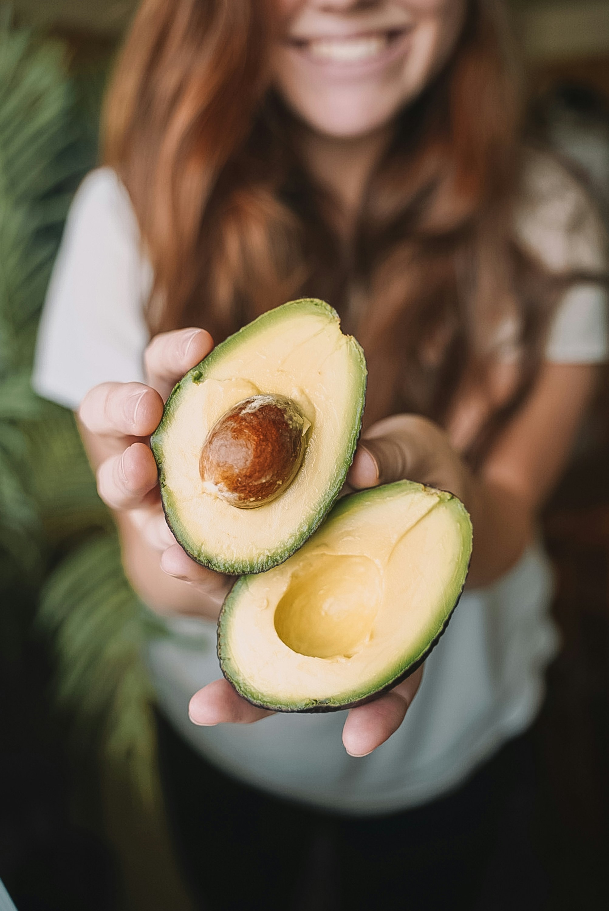 Eating Avocado