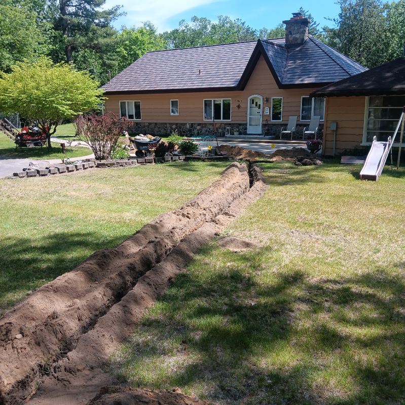 Hubbard Lake Generator Install – Photo 1 of 6