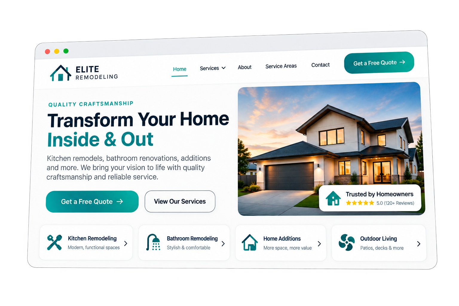 Website design and development