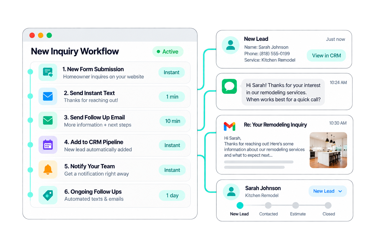 CRM and lead automation