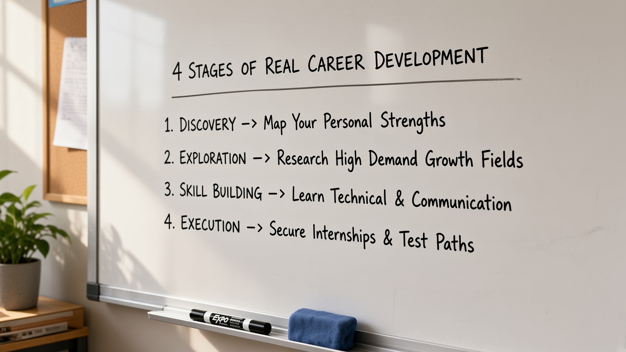 4 STAGES OF REAL CAREER DEVELOPMENT