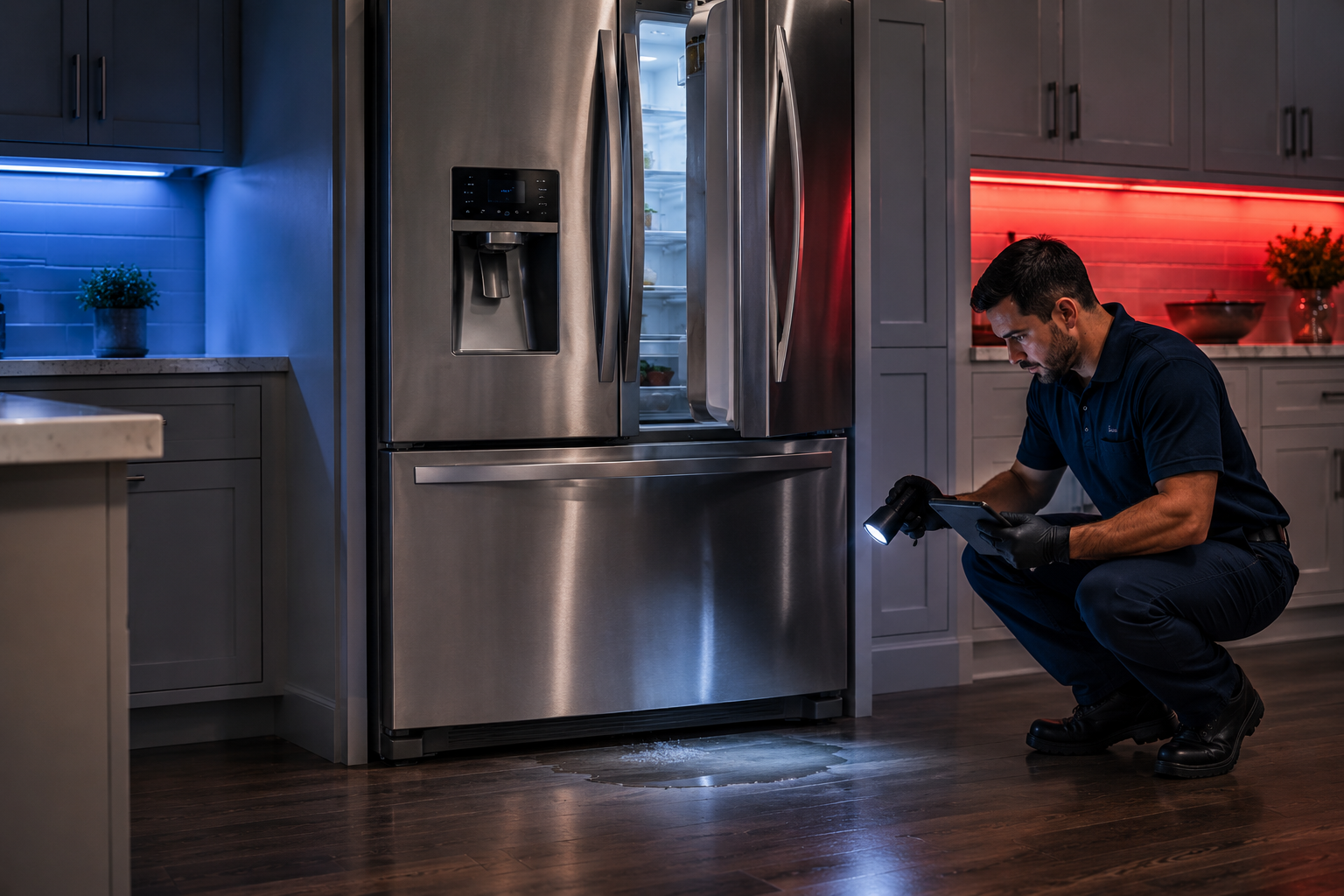Refrigerator Leaking Water refrigerator repair
