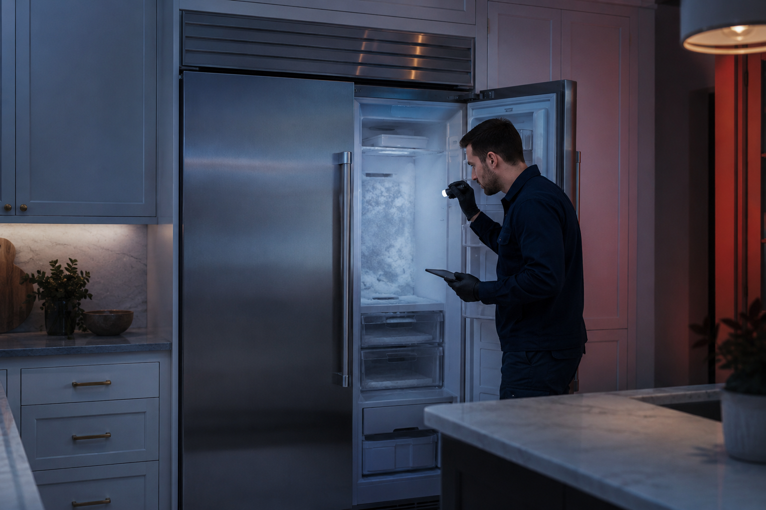 Frost Buildup refrigerator repair