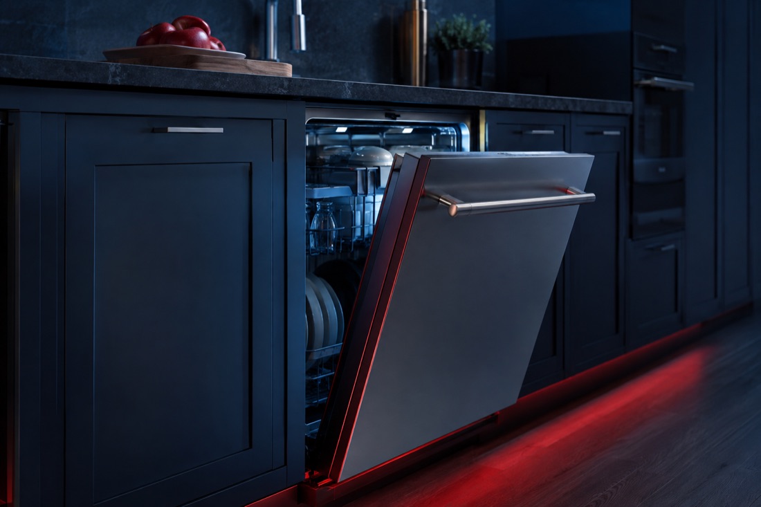 Premium dishwasher in an upscale kitchen