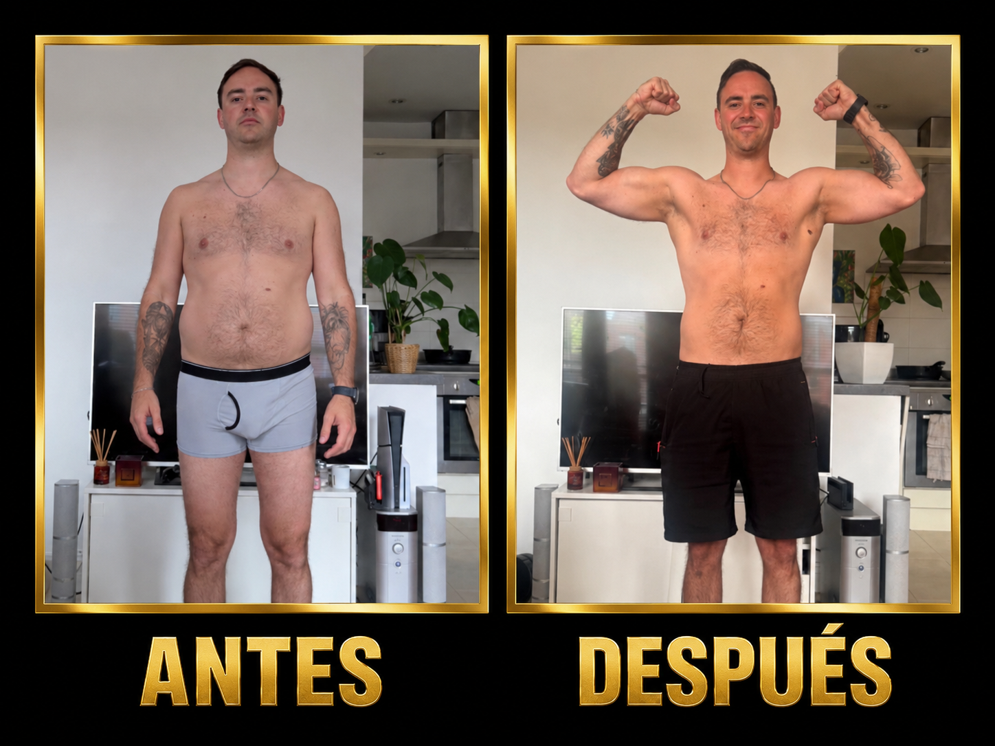 Transformación física de Shaen - Champion Mind